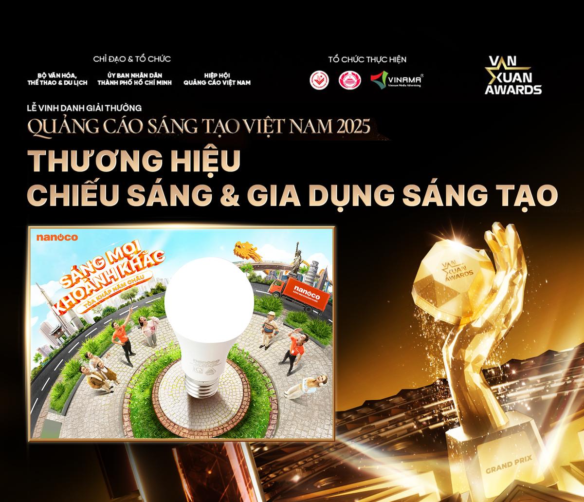 NANOCO TẠI VẠN XUÂN AWARDS 2025 – DẤU ẤN TỪ GIẢI THƯỞNG ĐẾN TRẢI NGHIỆM CỘNG ĐỒNG
