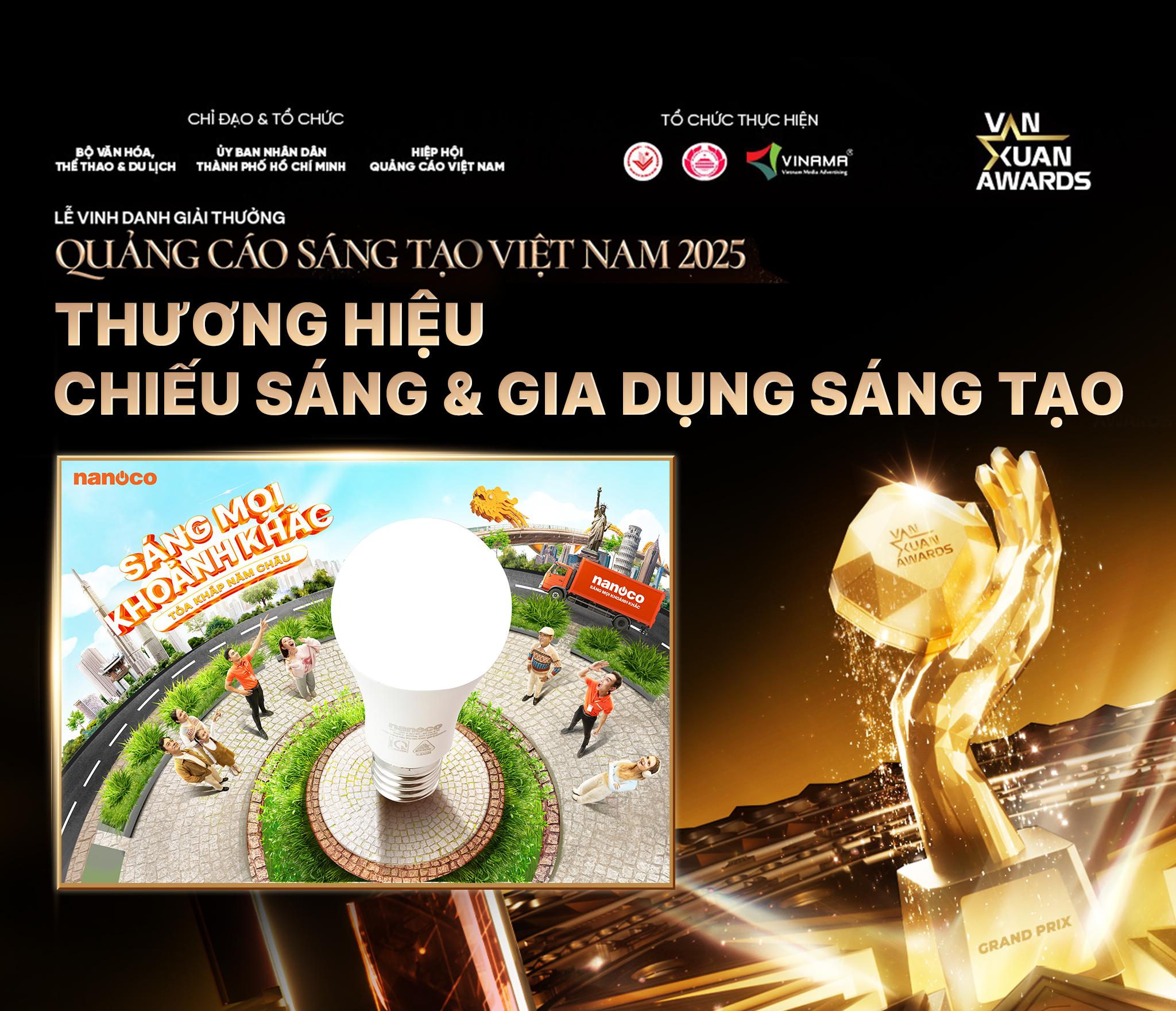 NANOCO TẠI VẠN XUÂN AWARDS 2025 – DẤU ẤN TỪ GIẢI THƯỞNG ĐẾN TRẢI NGHIỆM CỘNG ĐỒNG